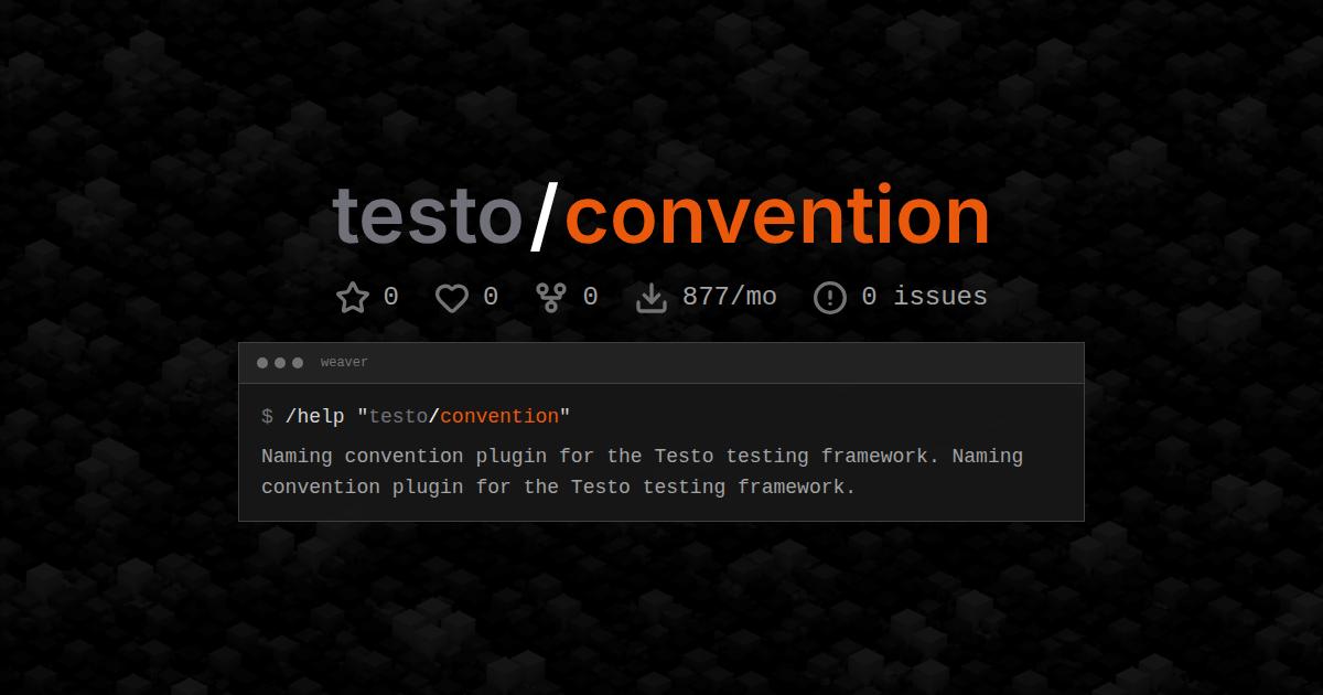 testo/convention