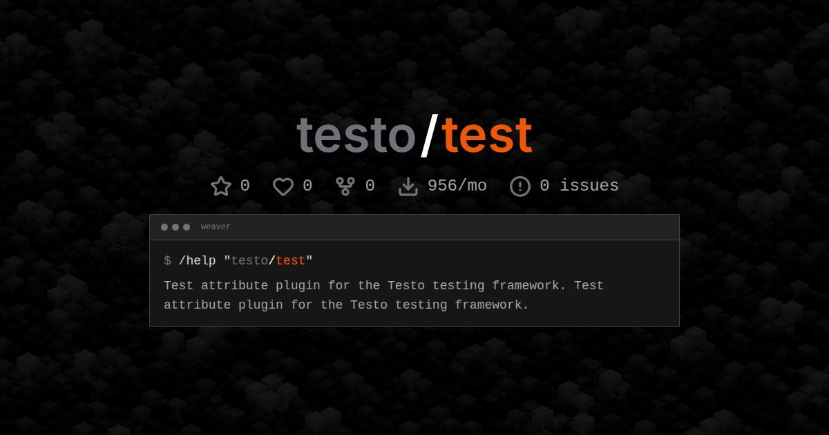 testo/test