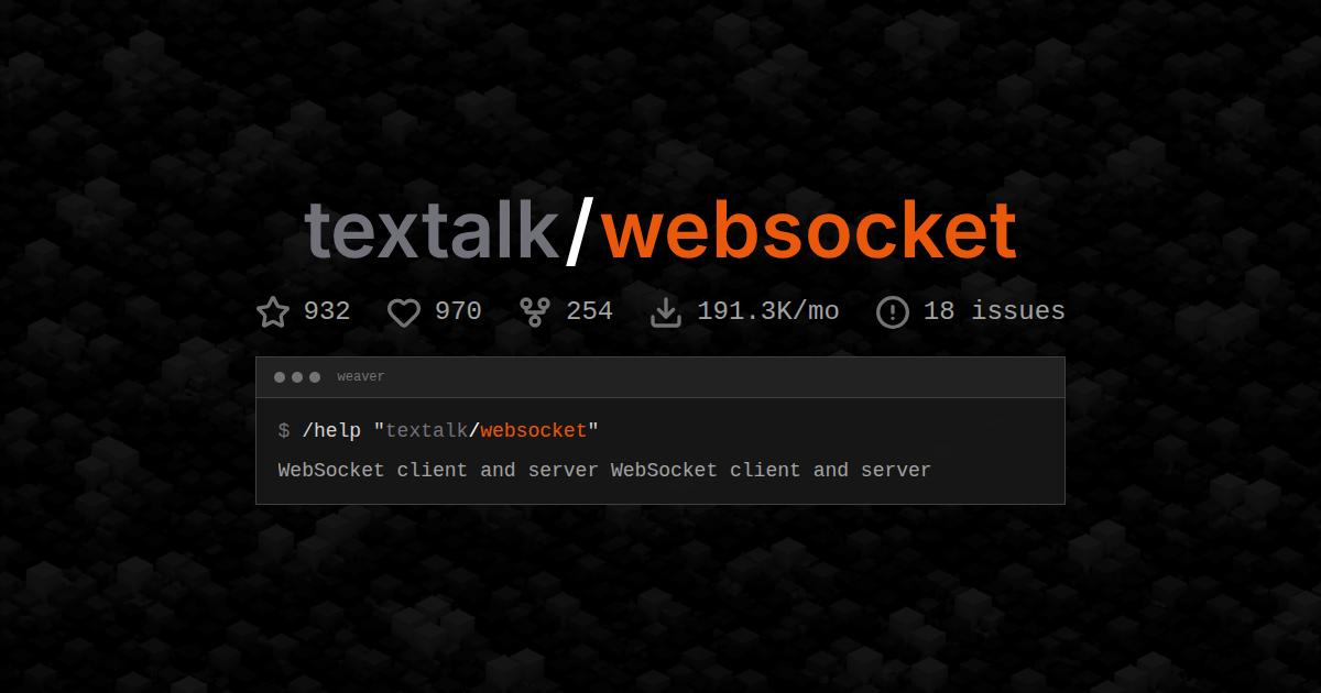 textalk/websocket
