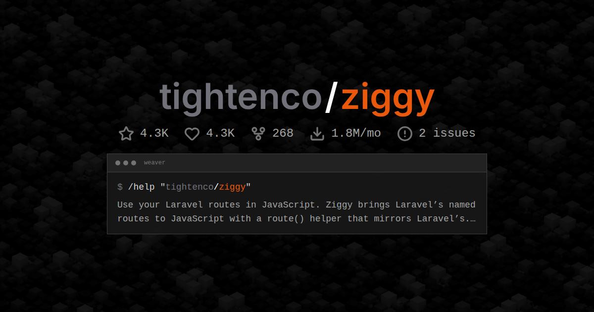 tightenco/ziggy