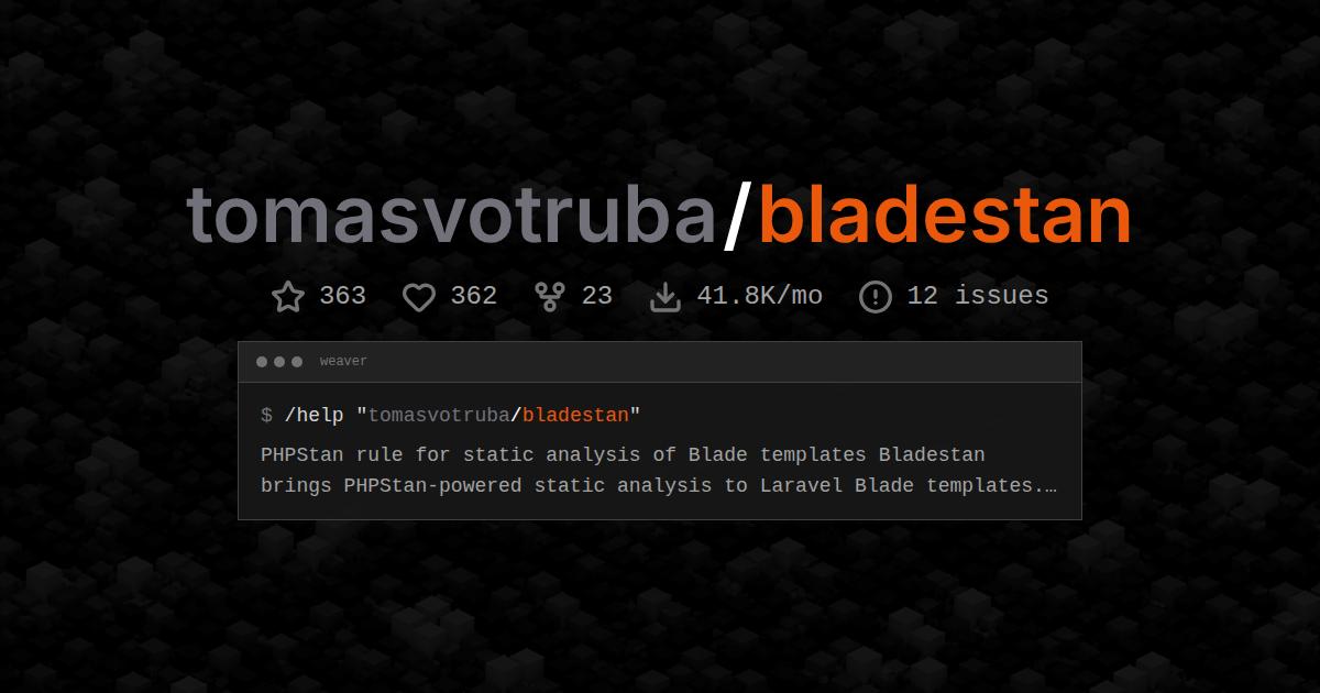 tomasvotruba/bladestan