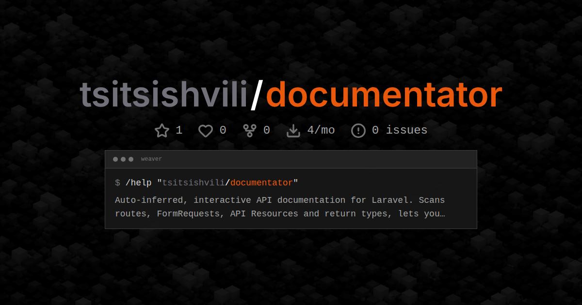tsitsishvili/documentator