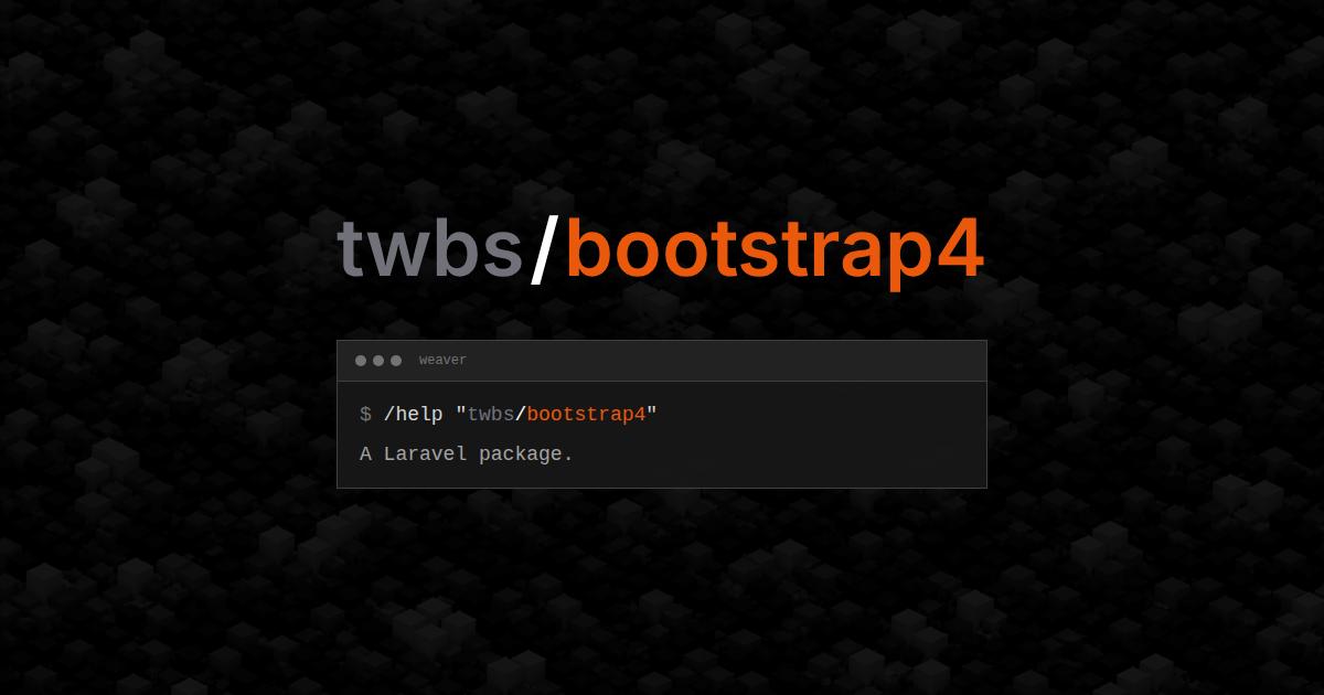 twbs/bootstrap4