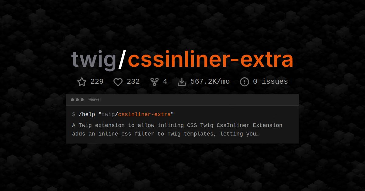 twig/cssinliner-extra