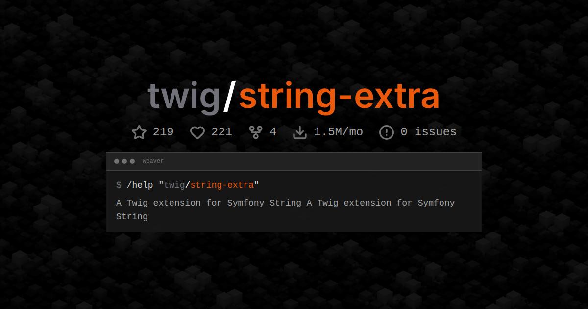 twig/string-extra