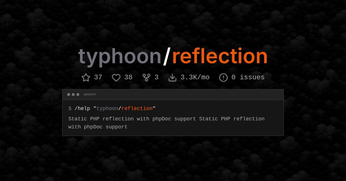 typhoon/reflection
