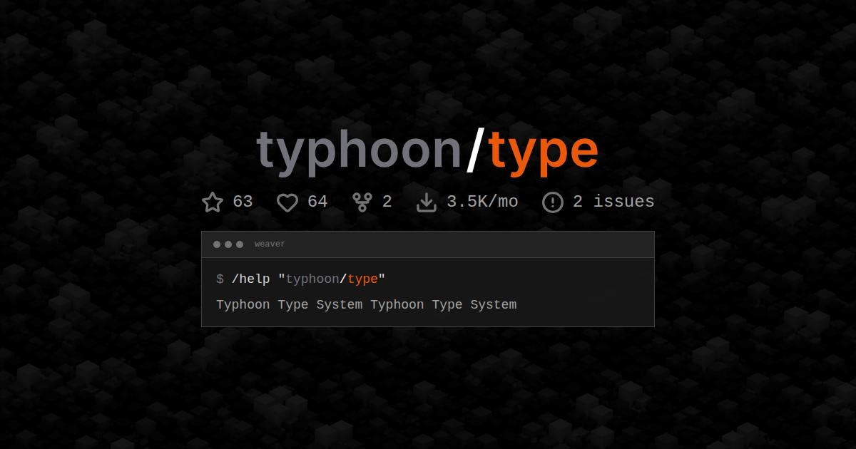 typhoon/type