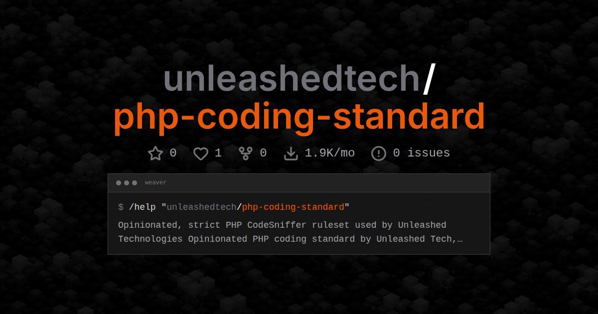 unleashedtech/php-coding-standard