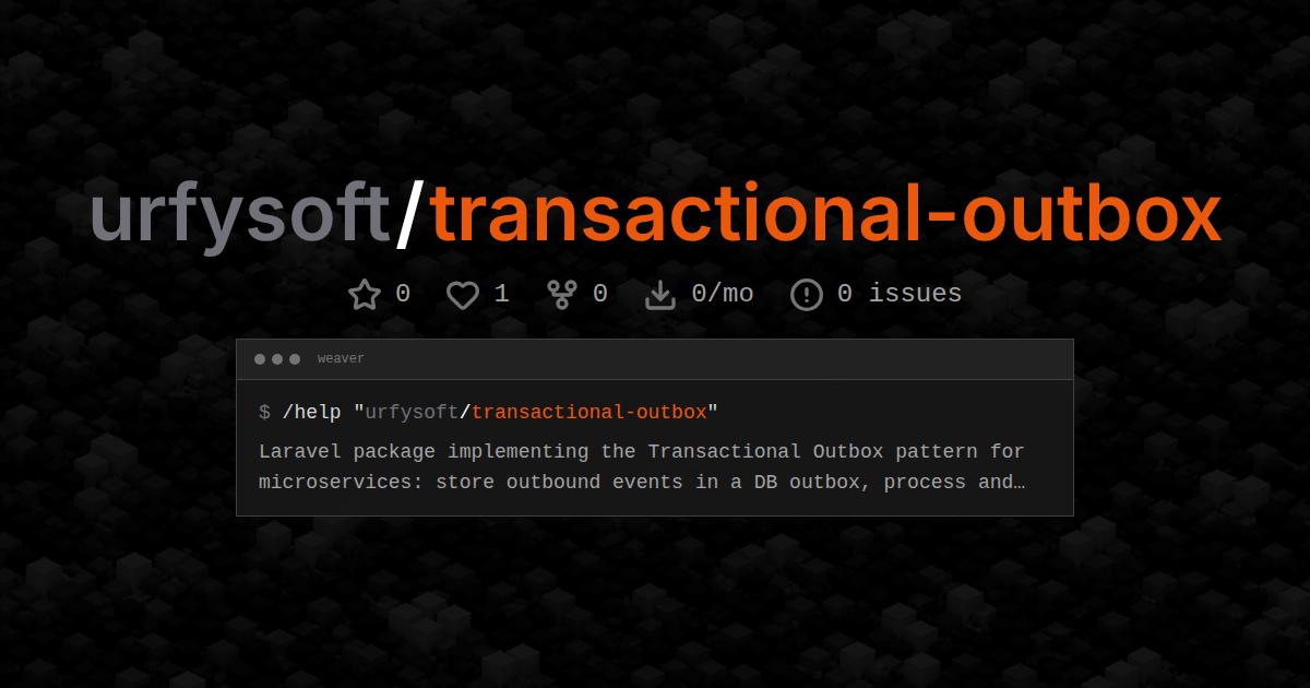 urfysoft/transactional-outbox