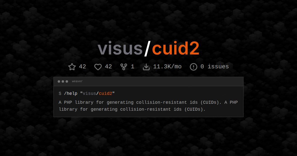 visus/cuid2