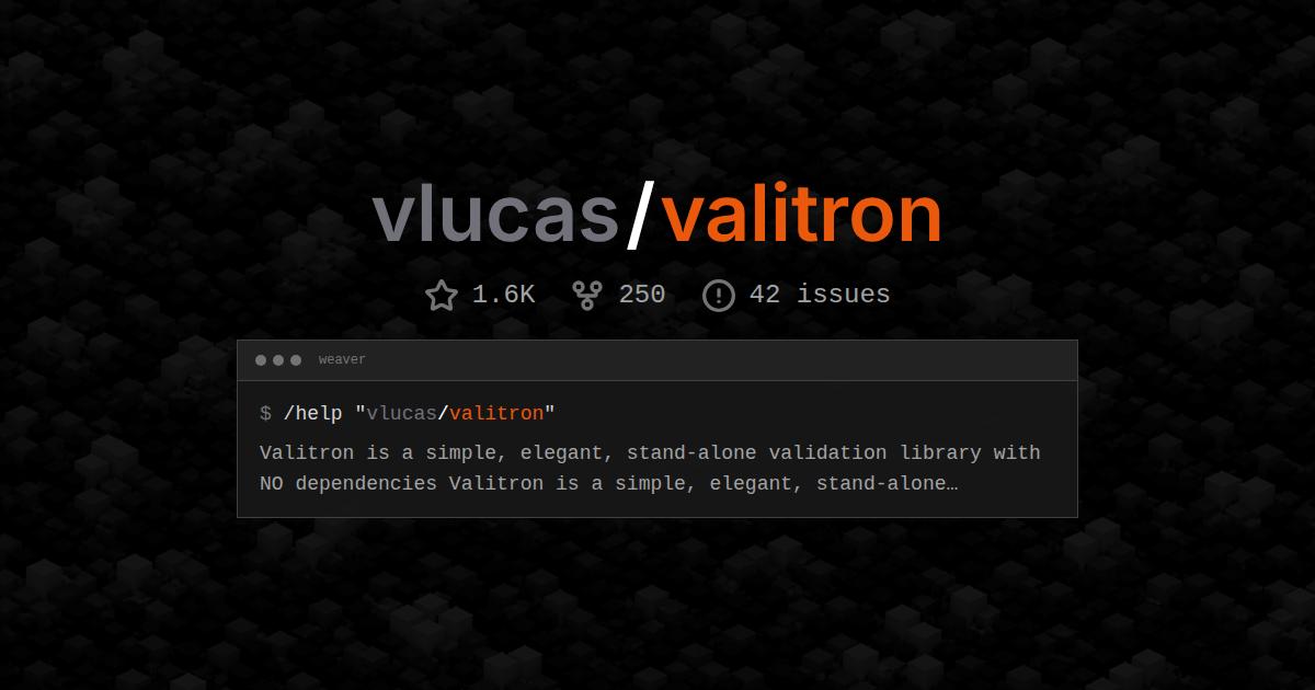 vlucas/valitron
