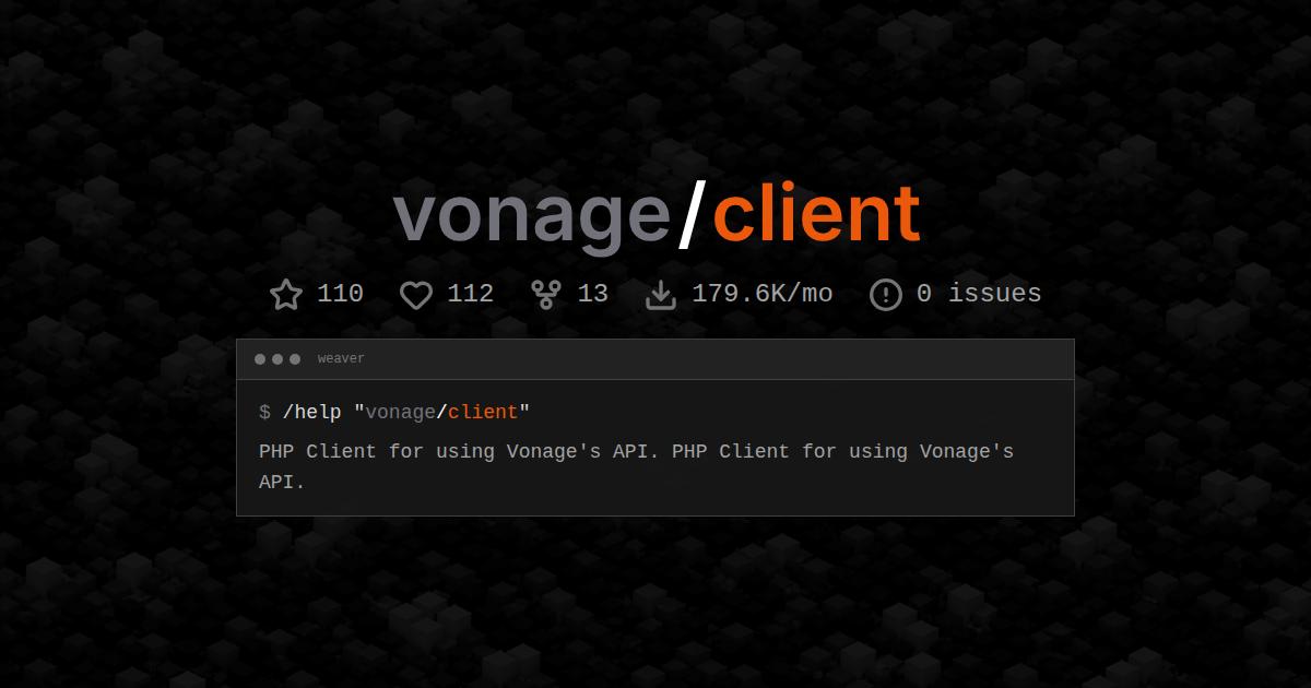 vonage/client