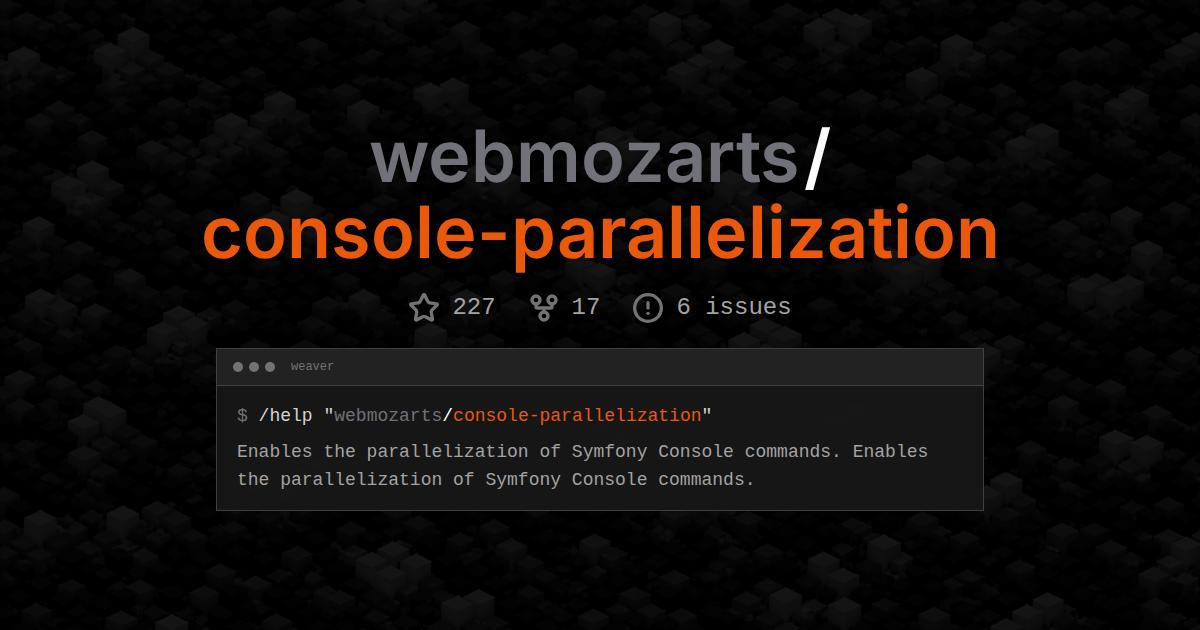 webmozarts/console-parallelization