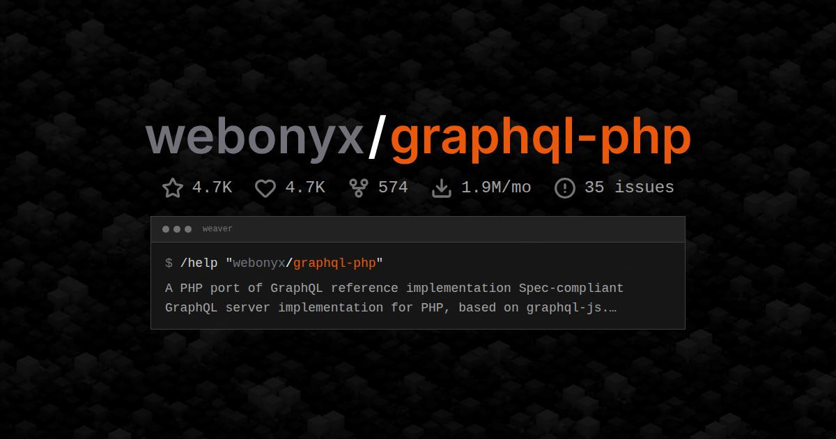webonyx/graphql-php