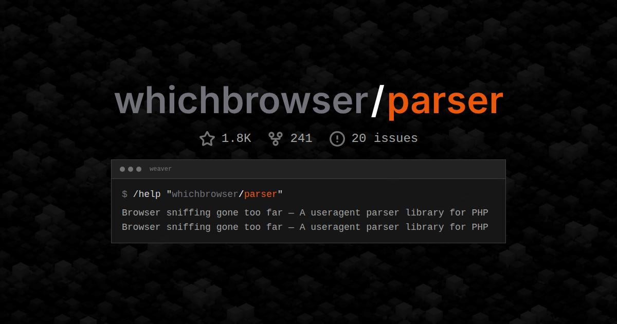 whichbrowser/parser