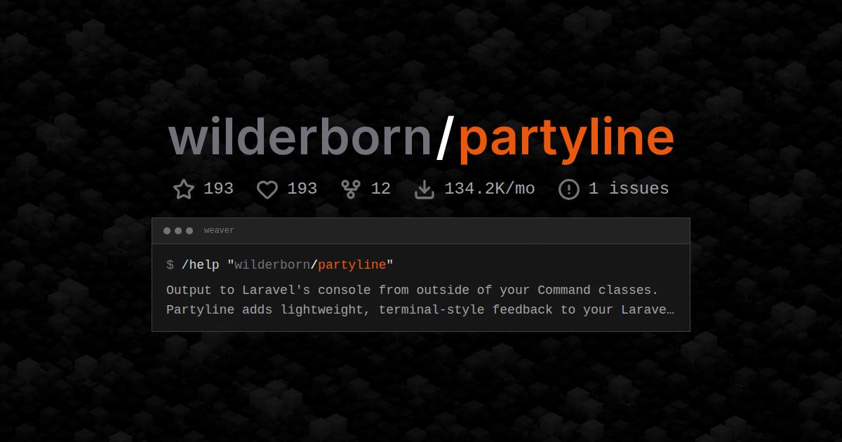 wilderborn/partyline
