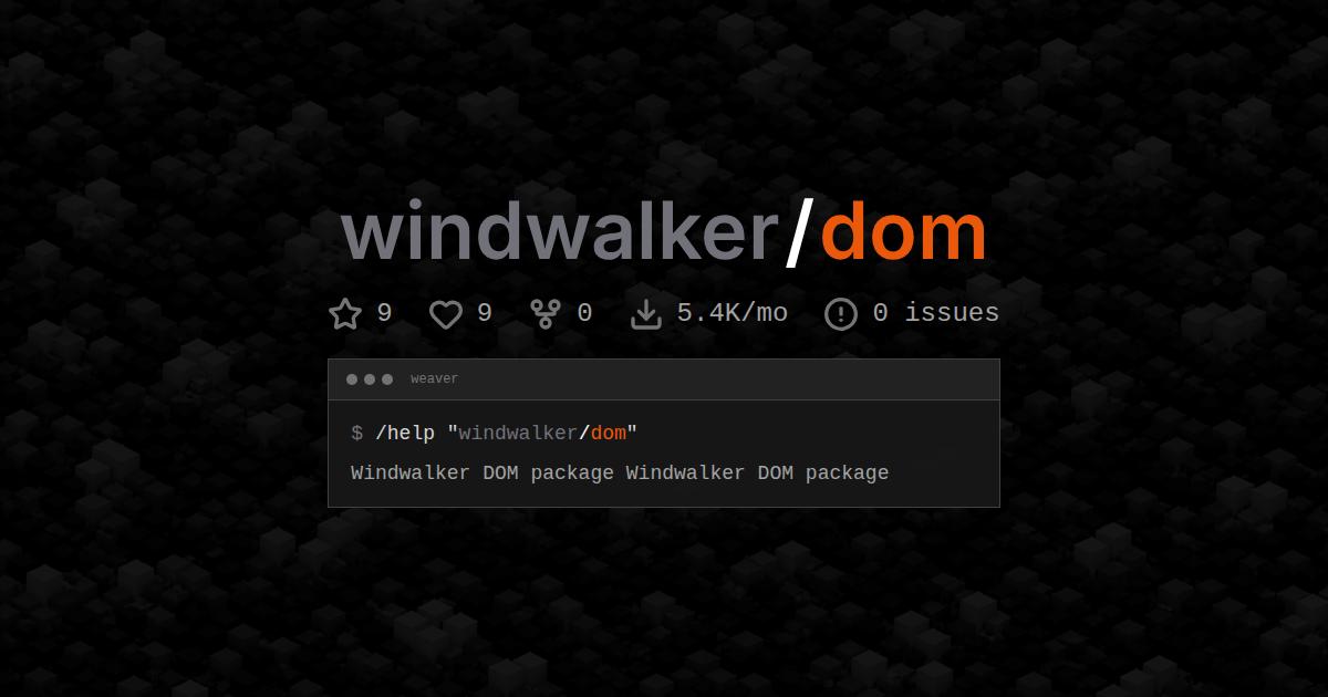 windwalker/dom