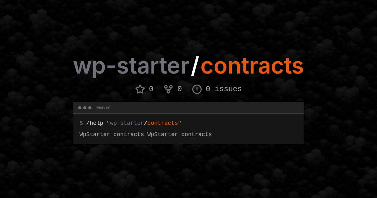 wp-starter/contracts