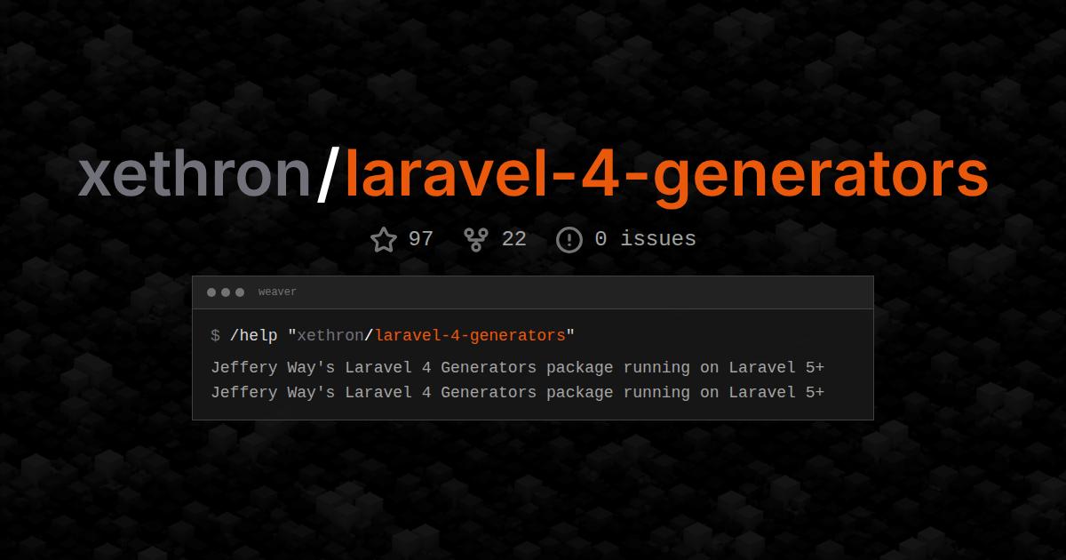 xethron/laravel-4-generators