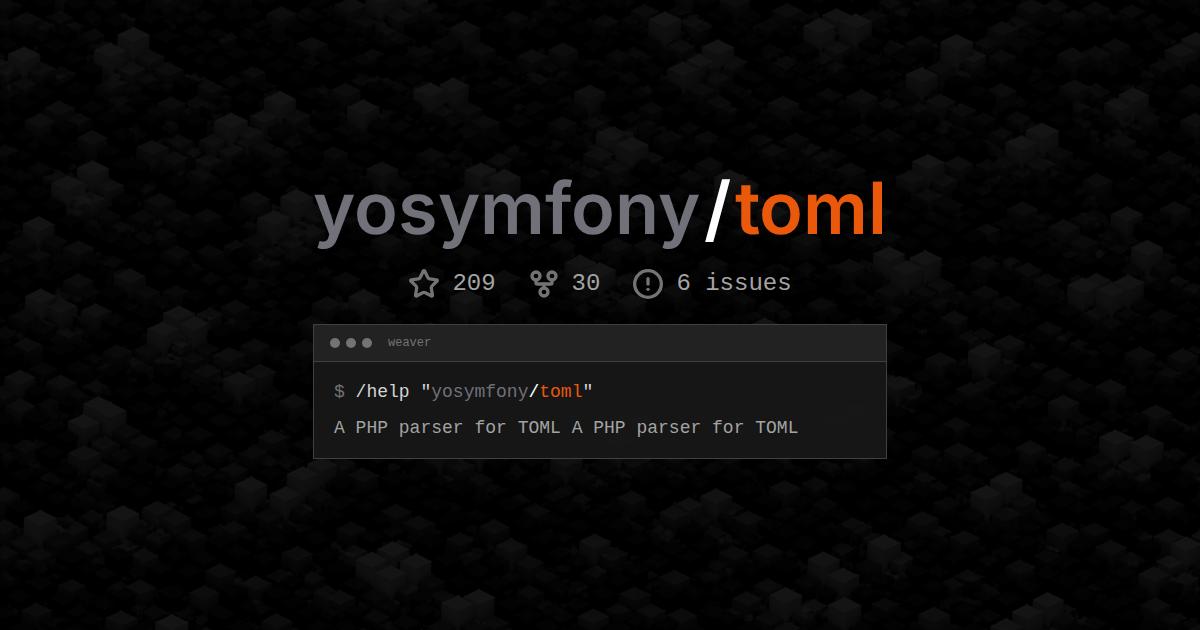 yosymfony/toml