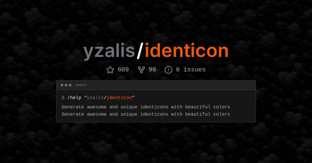 yzalis/identicon