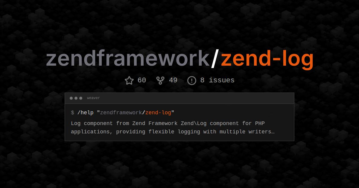zendframework/zend-log
