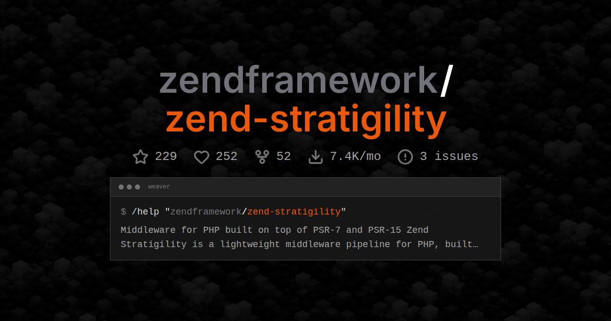 zendframework/zend-stratigility