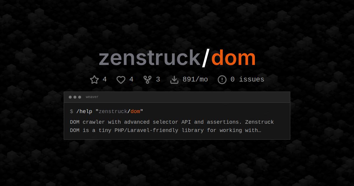 zenstruck/dom