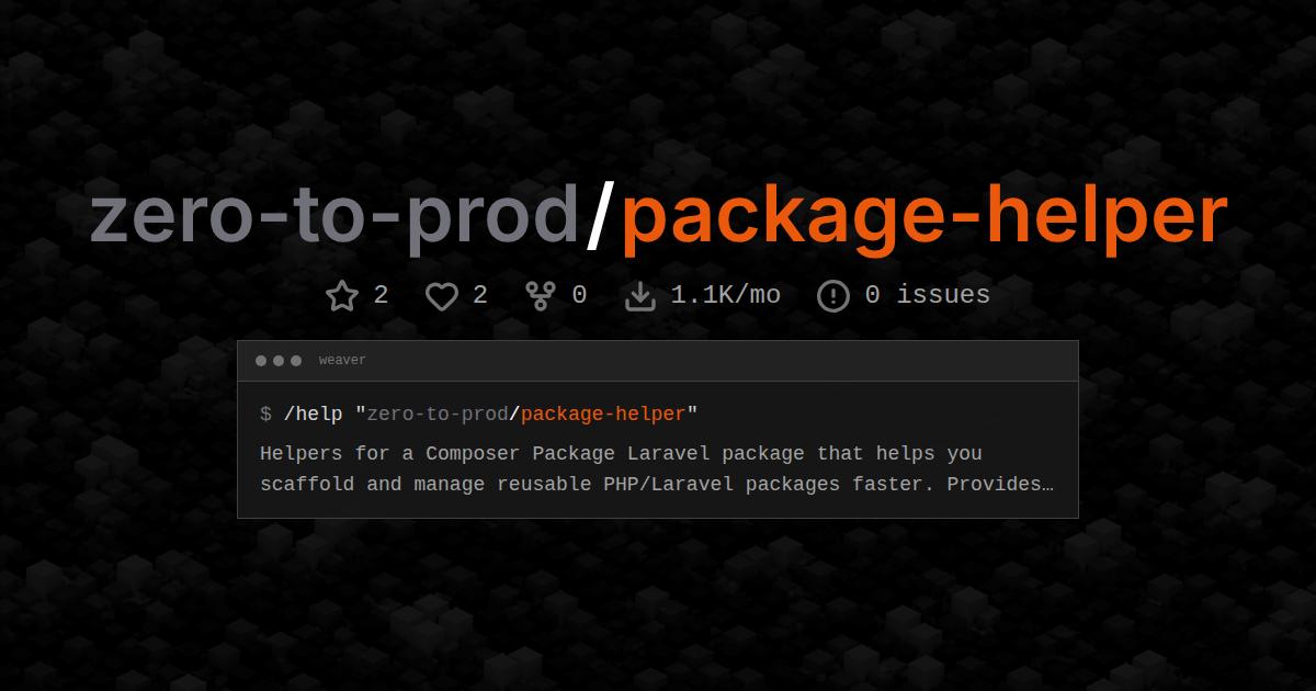 zero-to-prod/package-helper