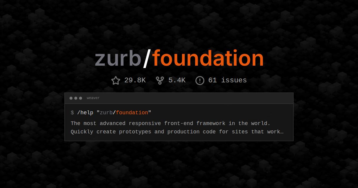 zurb/foundation